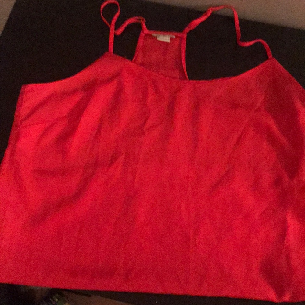 Jcrew factory racer back blouse